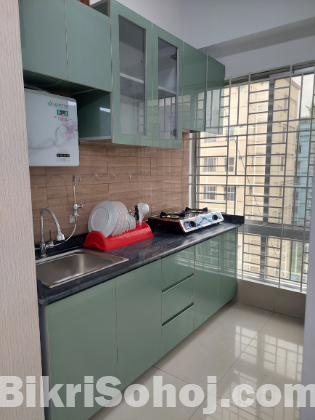 Furnished 2BHK Serviced Apartment RENT in Bashundhara R/A.
